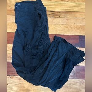New American Eagle Baggy Wide Leg Pants
